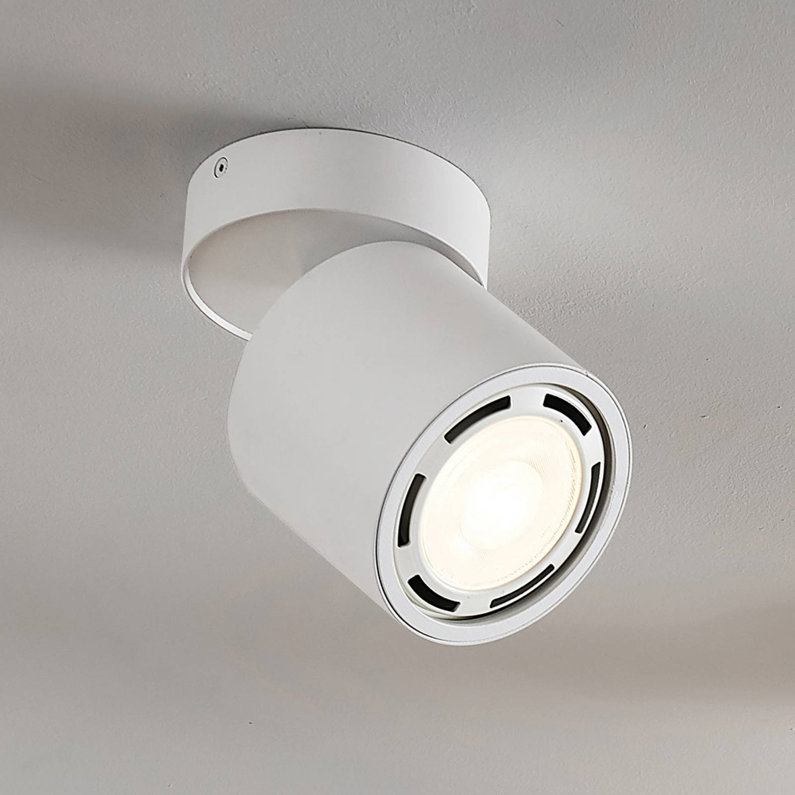 foto del prodotto arcchio faretto da soffitto mabel, 12cm, bianco, orientabile, gu10