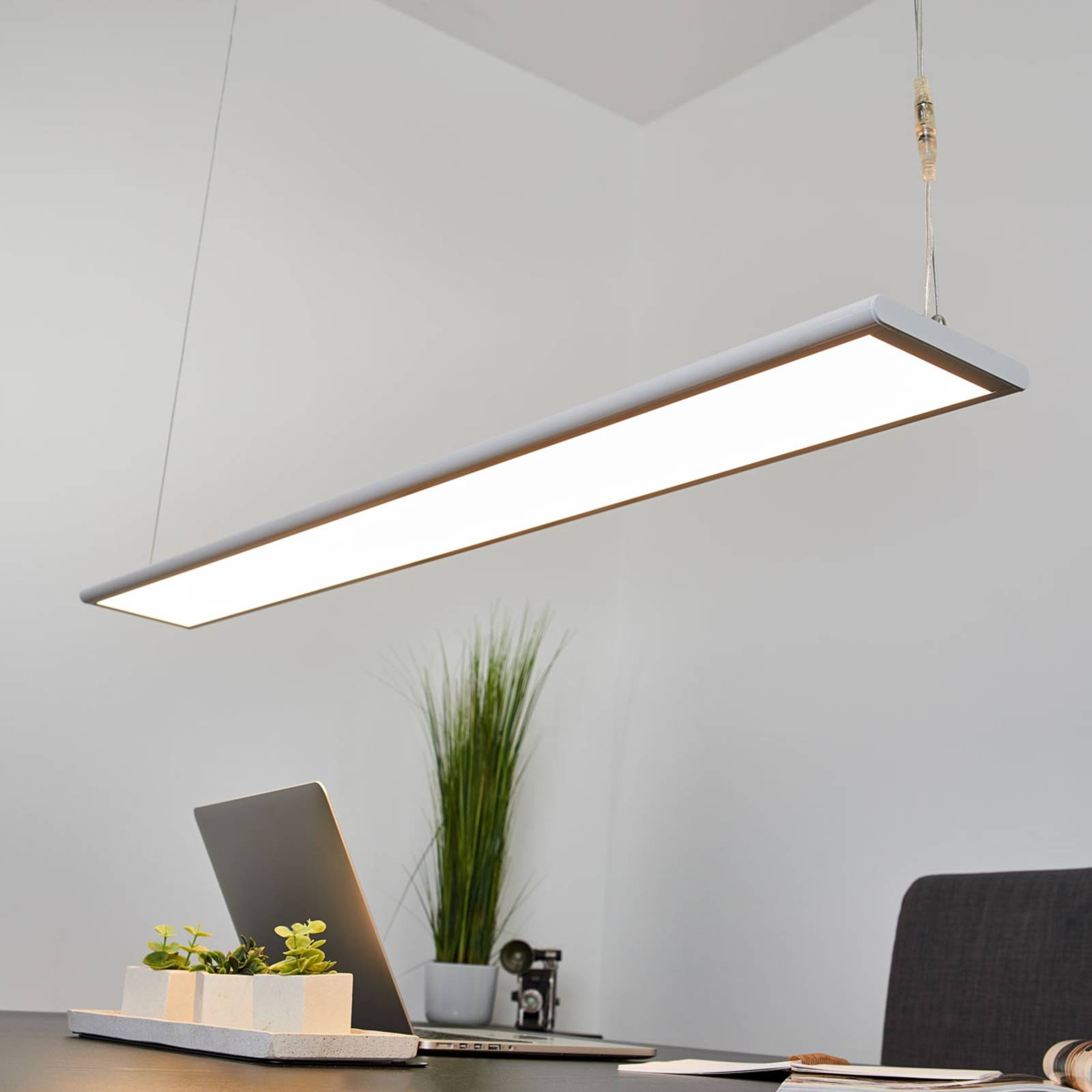 foto del prodotto arcchio lampada led a sospensione da ufficio samu, up down, dimmerabile,