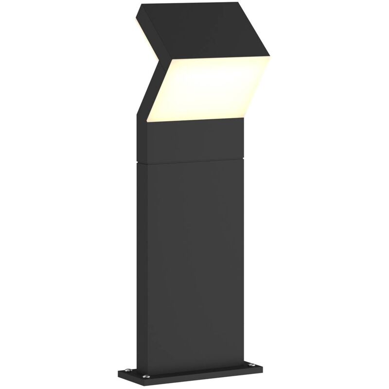 foto del prodotto arcchio lampioncino led havin, antracite, metallo, 60 cm