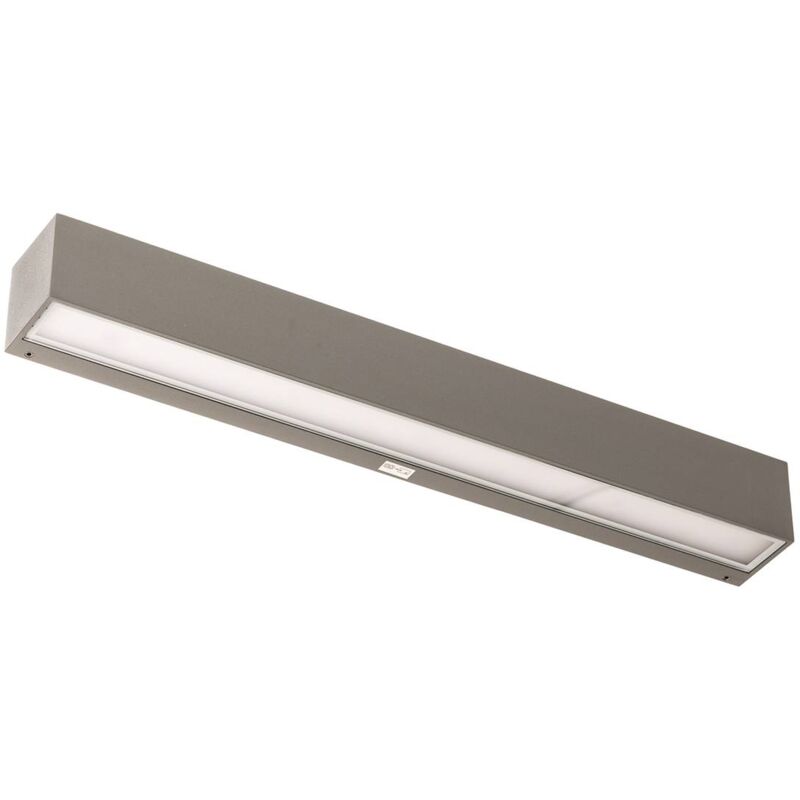 foto del prodotto arcchio led applique da esterno lengo, cct, 50 cm, 1 luce, grigio