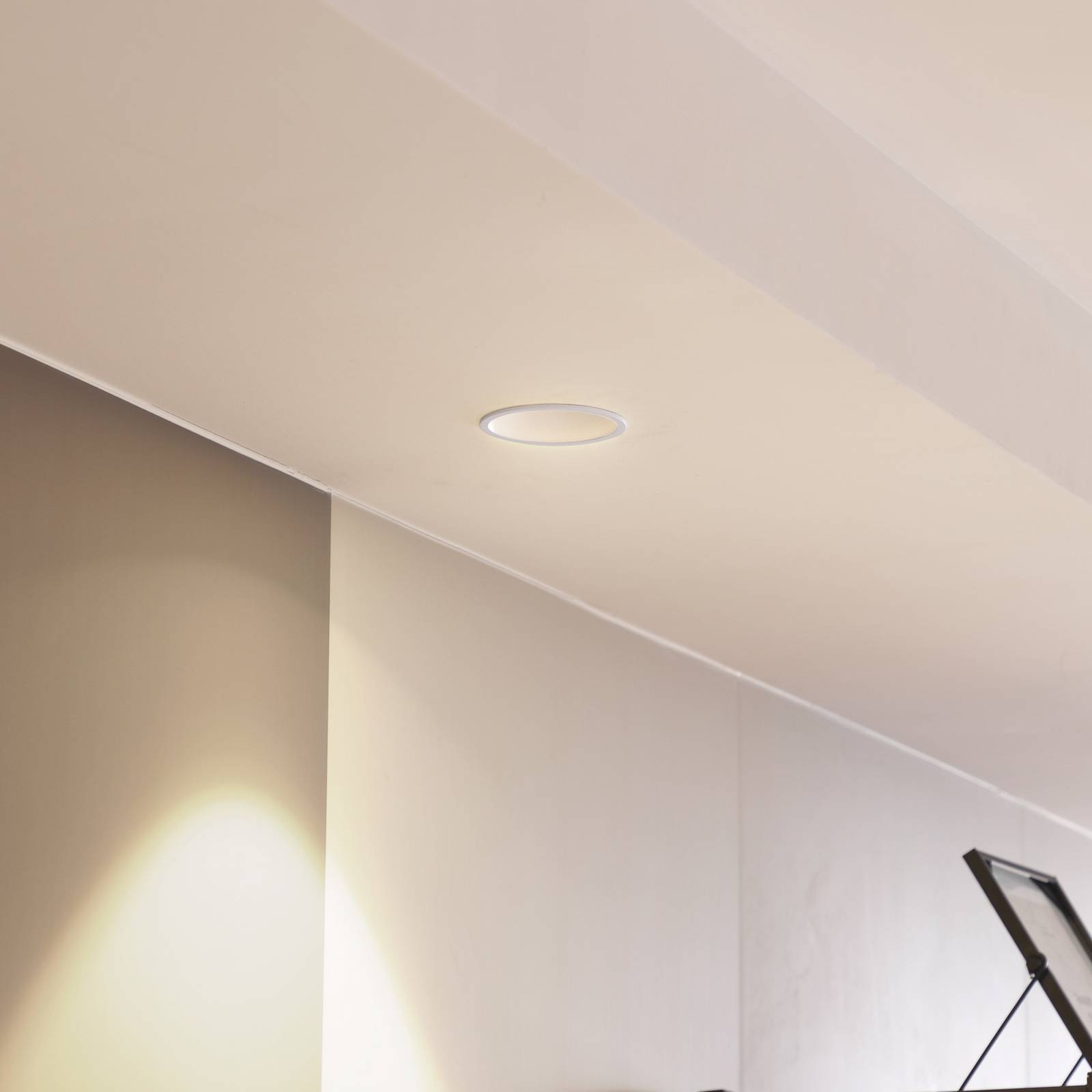 foto del prodotto arcchio led downlight bianco niria, 3.000k