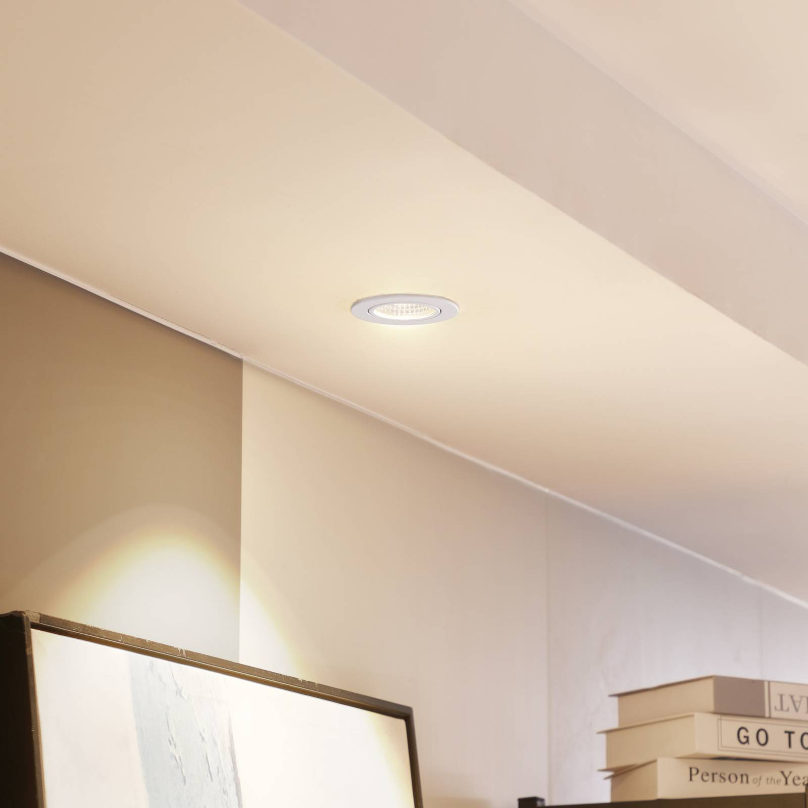 foto del prodotto arcchio led downlight zarik, bianco, 2.700k