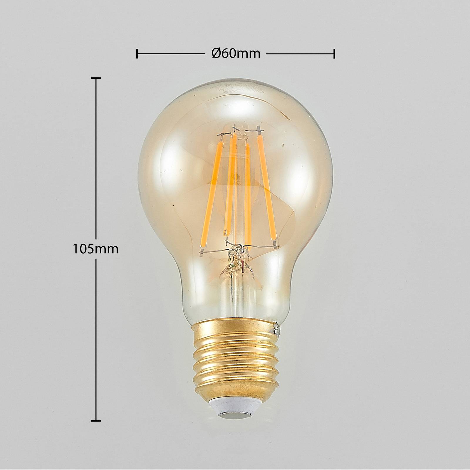 foto del prodotto arcchio led e27 6,5w led lampe da vetro