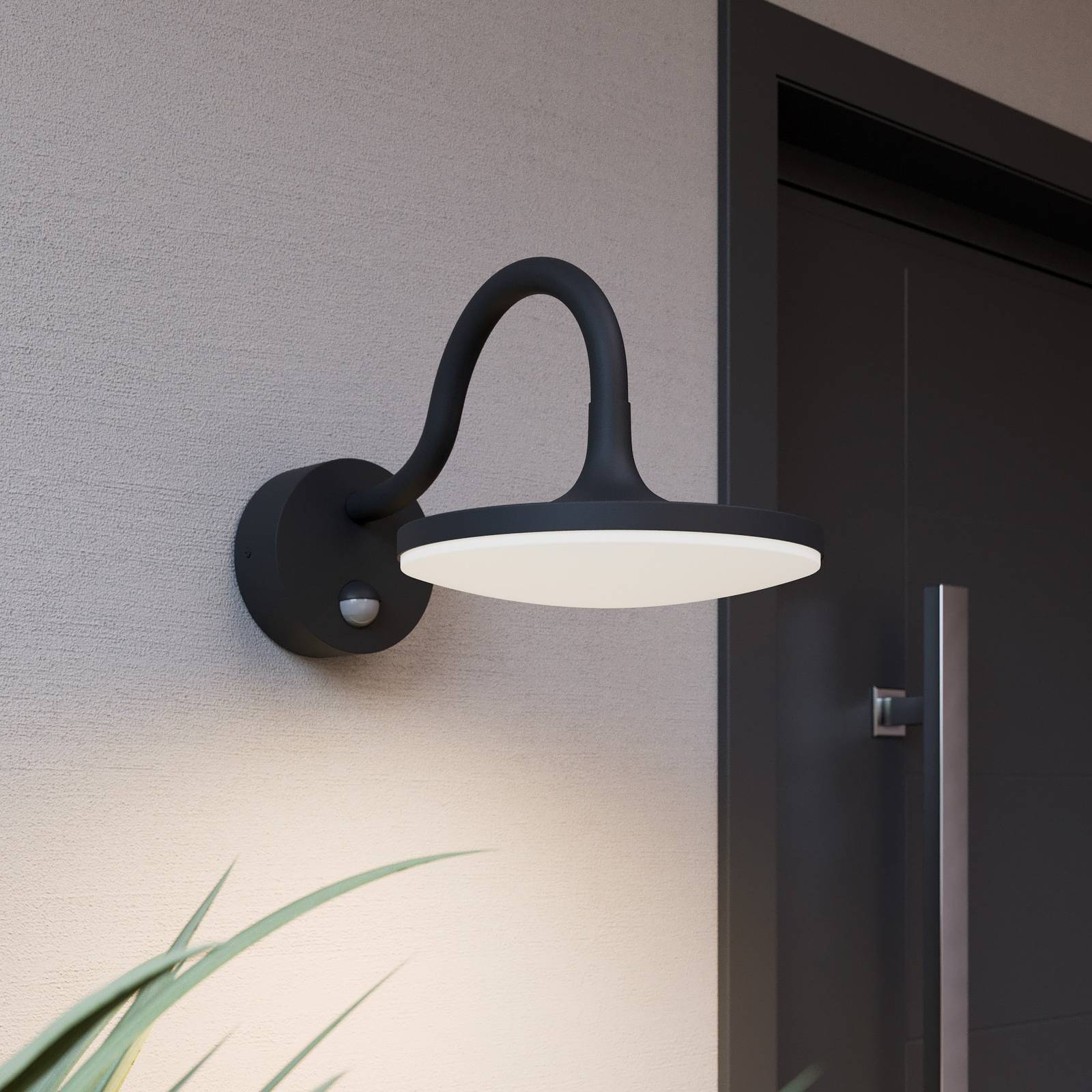 foto del prodotto arcchio led fineria in nero da alluminio