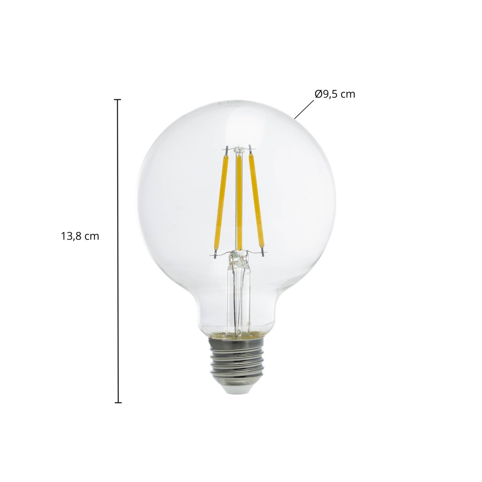 foto del prodotto arcchio led globe g95 e27 3,8w 3000k 806lm