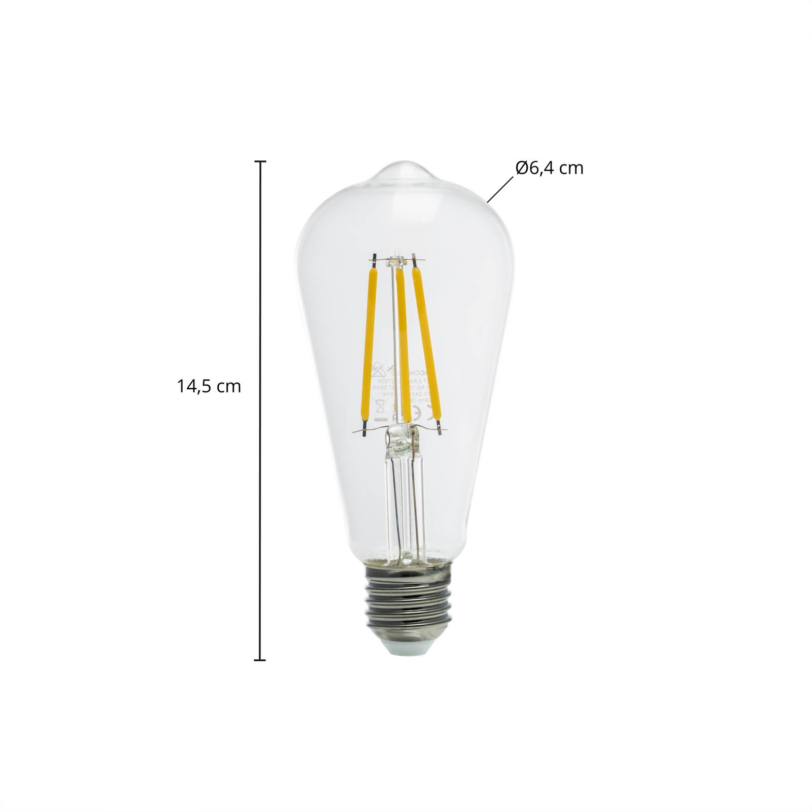 foto del prodotto arcchio led rustica e27 3,8w 2.700 k 806 lm
