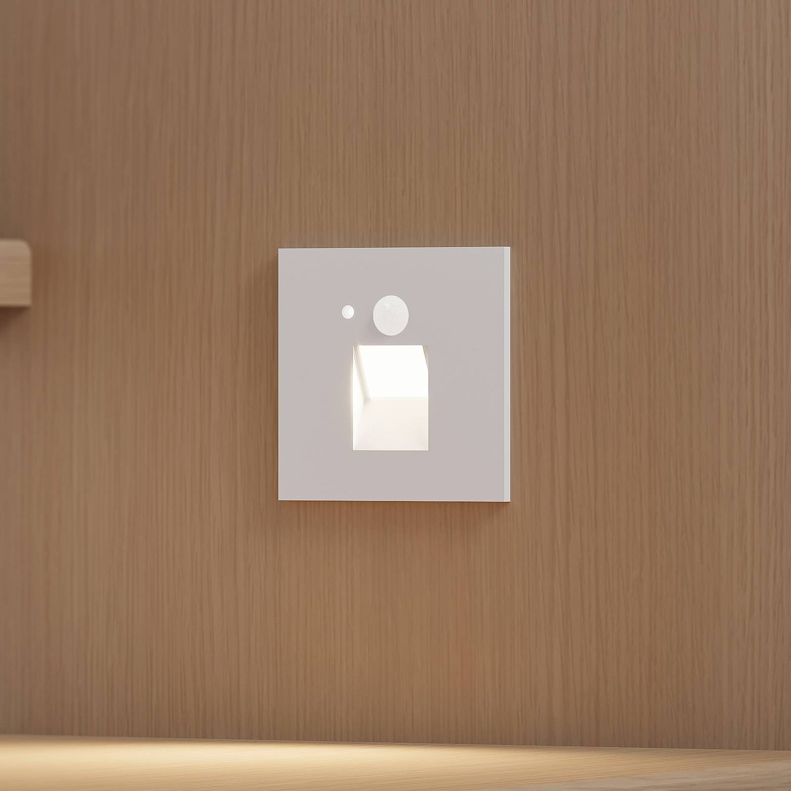 foto del prodotto arcchio luci led da incasso neru, 7 cm, bianco, angolare, sensore