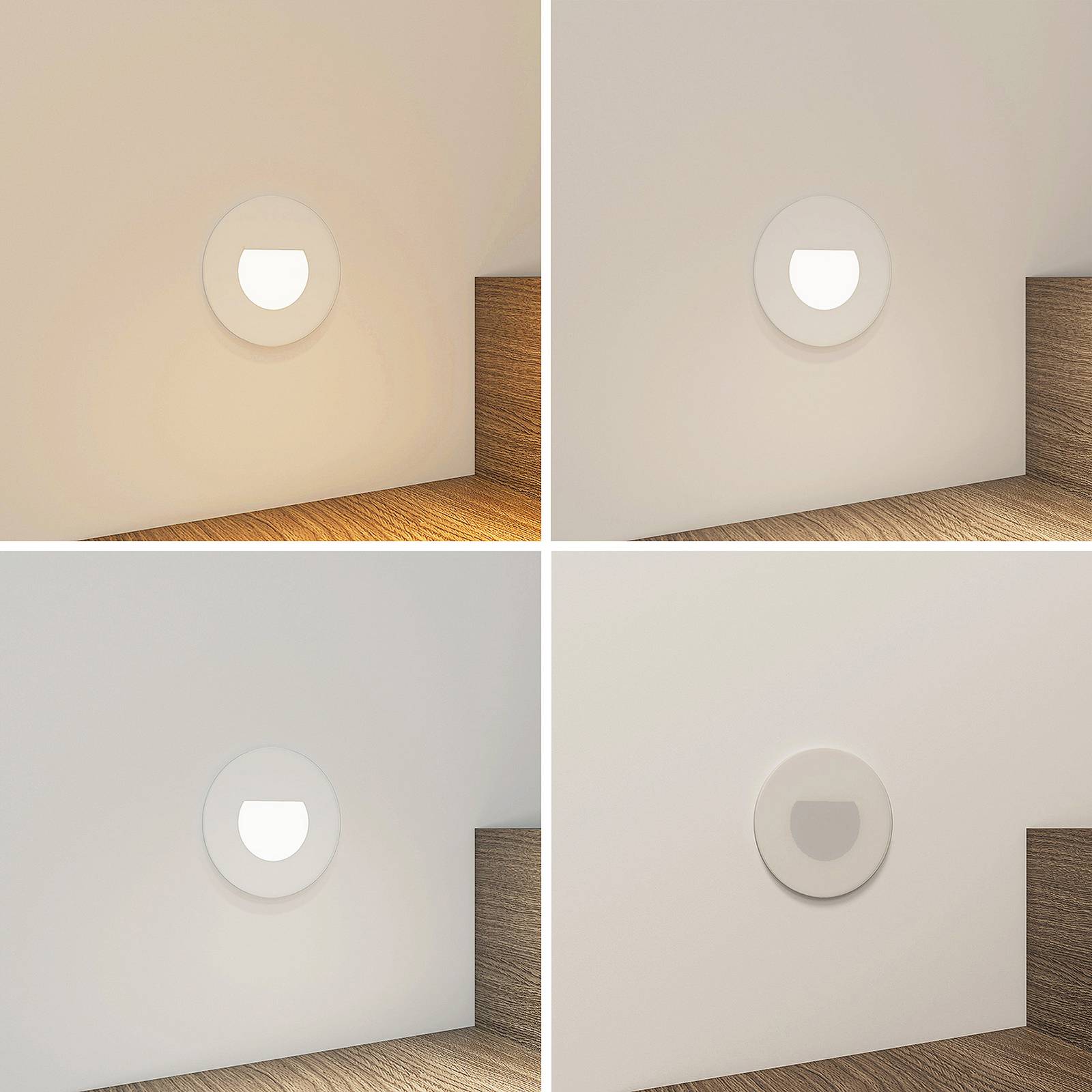 immagine 0 del prodotto arcchio luci led da incasso vexi, 7,8 cm, bianco, alluminio, cct