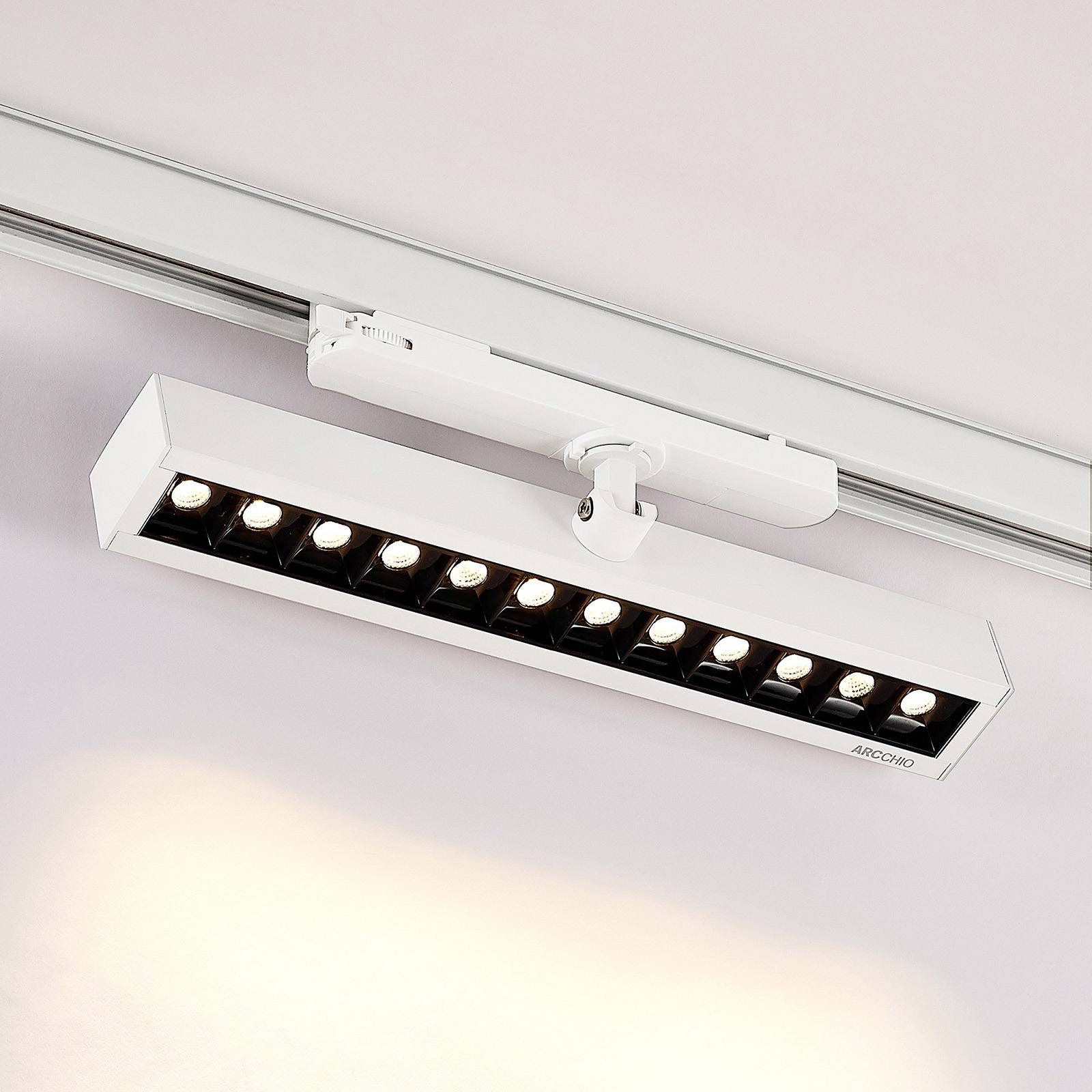 foto del prodotto arcchio millay faretto a binario led bianco 3000k