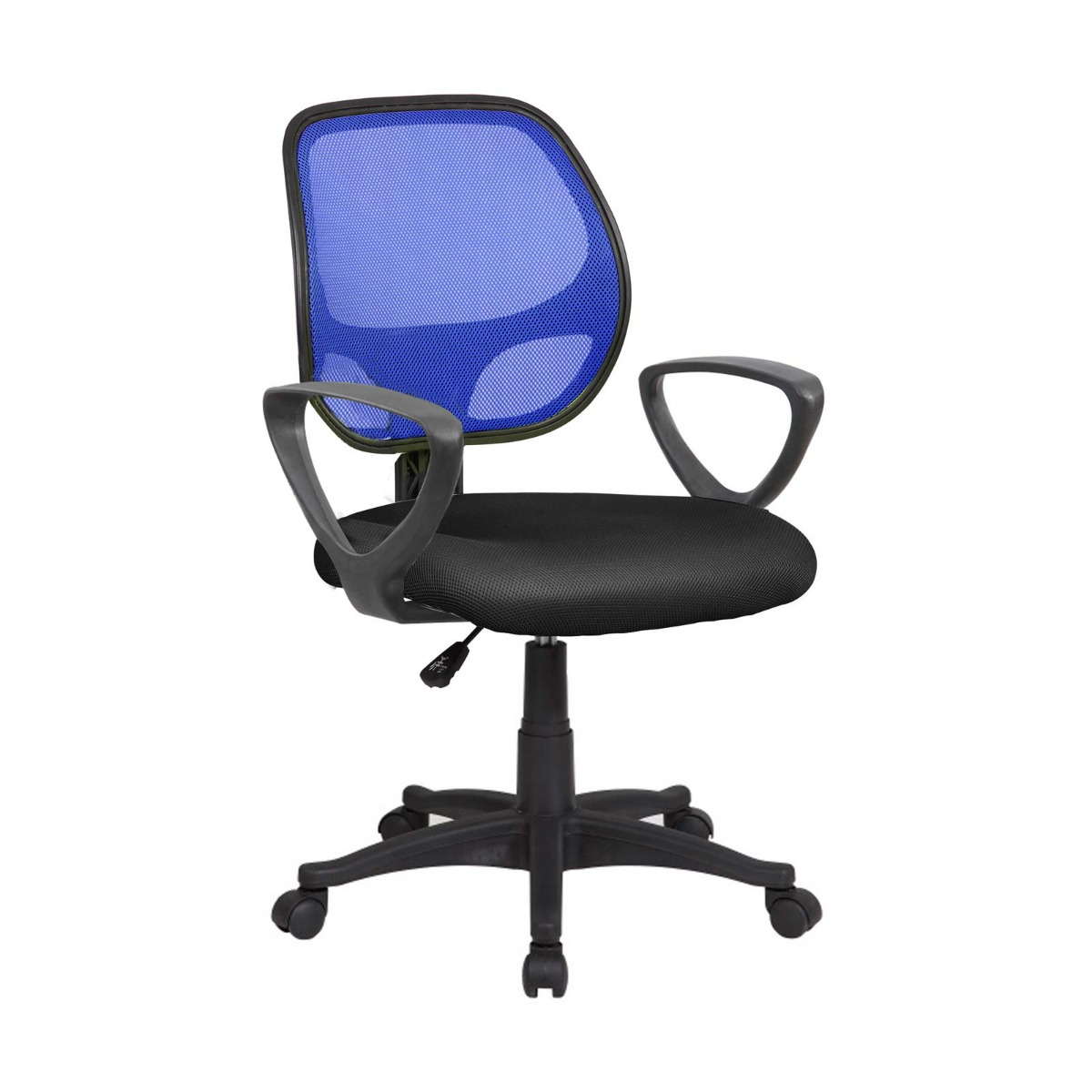 foto del prodotto archimede e8088, atlanta sedia operativa rete, blu blu nero , 57 x 55 x 100 cm