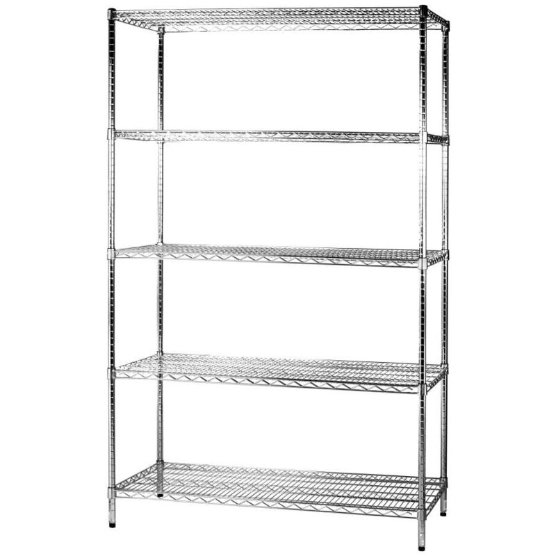 foto del prodotto archimede - scaffale cinque ripiani 45 x 120 h. 200 linea serena group - 5x451220