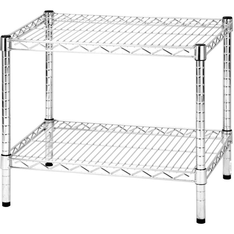 foto del prodotto archimede scaffale due ripiani cm 45 x 60 x h.50 linea serena group 2x456050