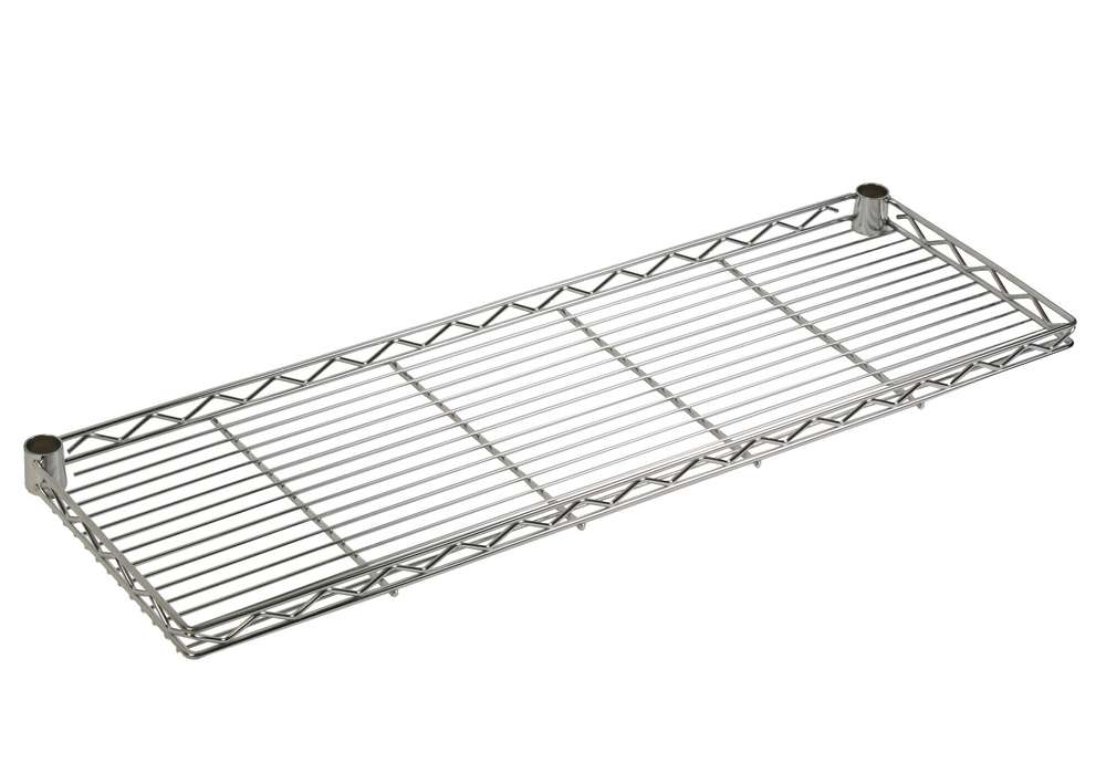foto del prodotto archimede scaffale metallico ripiano aggettante cm 30 x 91 cucina bagno garage cabina armadio