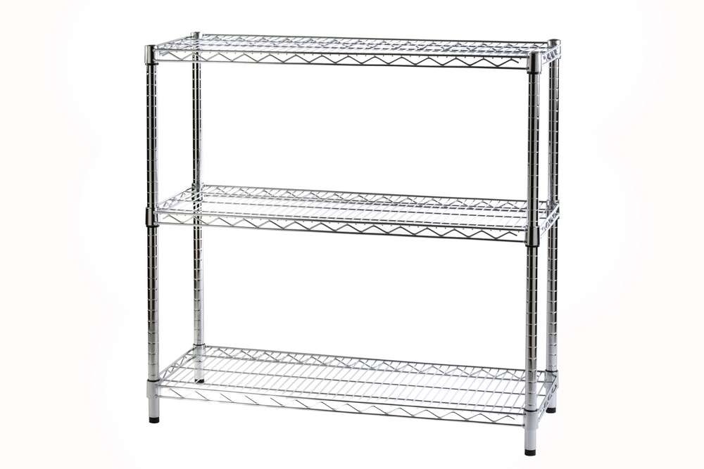 foto del prodotto archimede scaffale metallico scaffale 3 ripiani cm 36 x 91 x h. 90 cucina bagno garage cabina armadio
