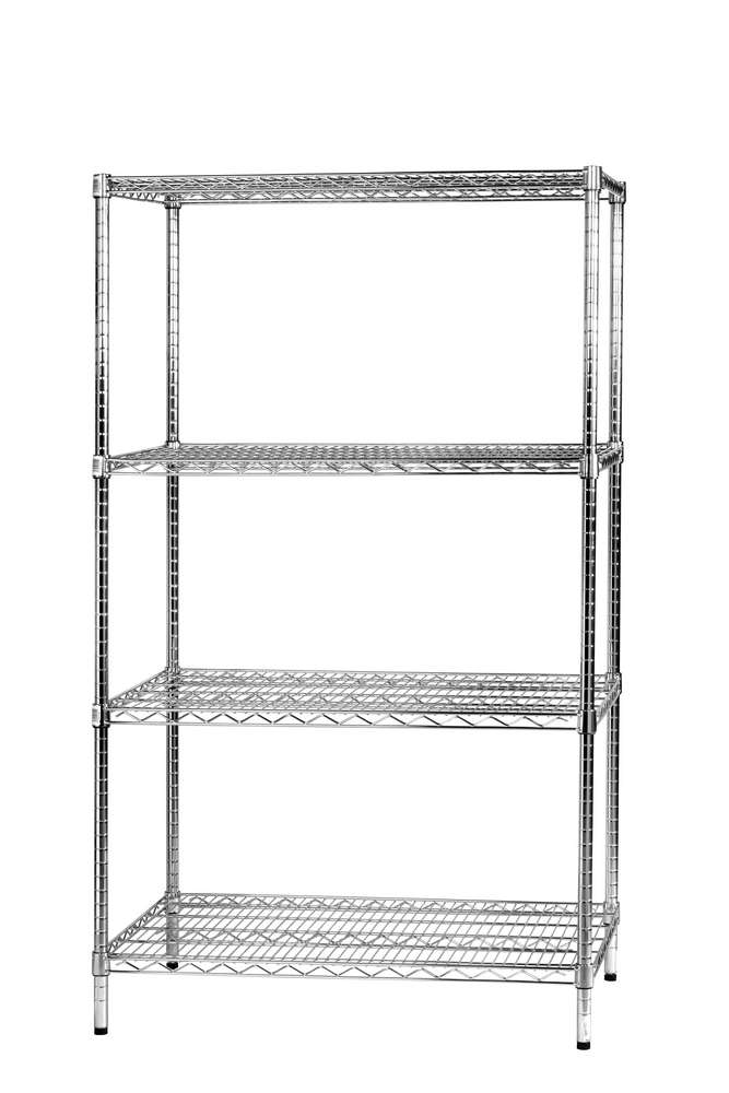foto del prodotto archimede scaffale metallico scaffale 4 ripiani cm 61 x 91 x h. 160 cucina bagno garage cabina armadio