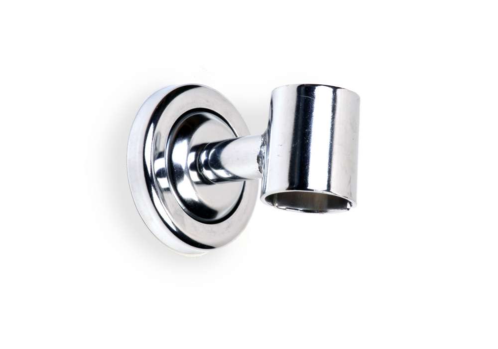 foto del prodotto archimede scaffale metallico set 2 braccetti per fissaggio tubolari montanti a parete cucina bagno garage cabina armadio