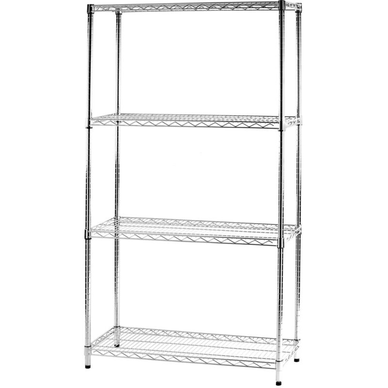 foto del prodotto archimede scaffale quattro ripiani cm 35 x 90 x h.168