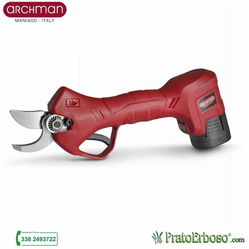 foto del prodotto archman fe04 25 forbice per potare a batteria 16,8v taglio 25 mm potenza 350w