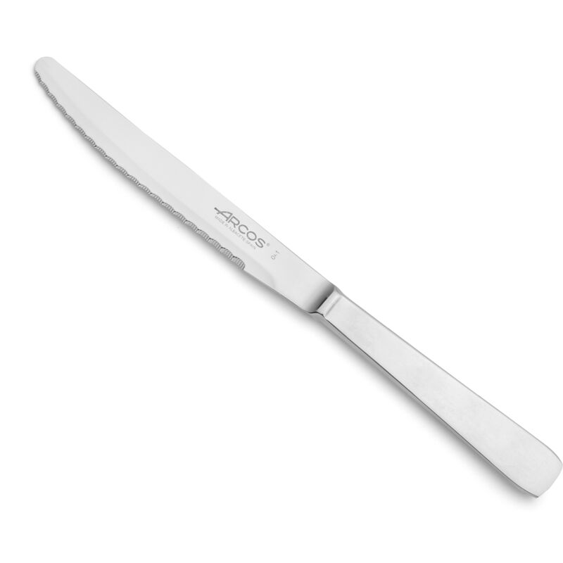 foto del prodotto arcos coltello da tavola de mesa 460400 monoblocco monoblocco monoblocco in acciaio inox e lama 12,5 cm in scatola