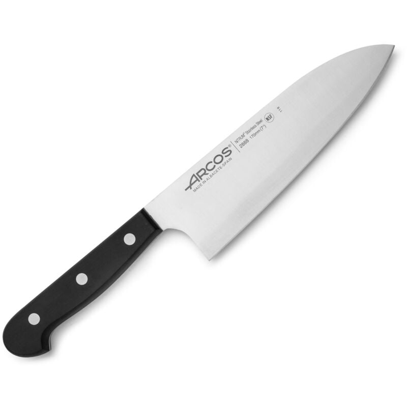 foto del prodotto arcos coltello universale deba 170 mm ideato per sfilettare e tagliare principalmente il pesce. utilizzato anche per tagliare varie carni e