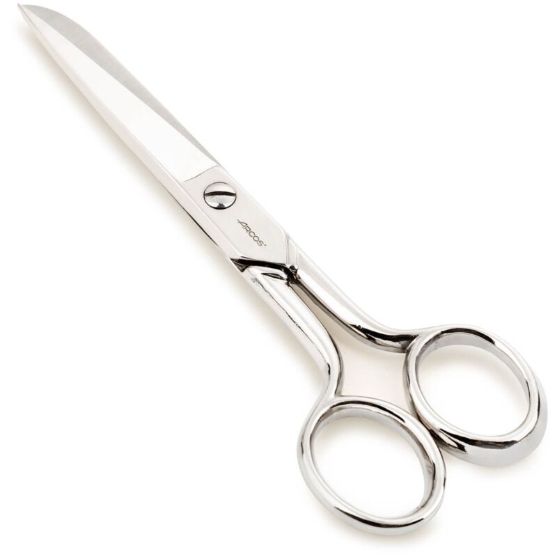 foto del prodotto arcos forbici da cucire castellana 502300 5.5 in acciaio forgiato e nichelato 140 mm in confezione blister