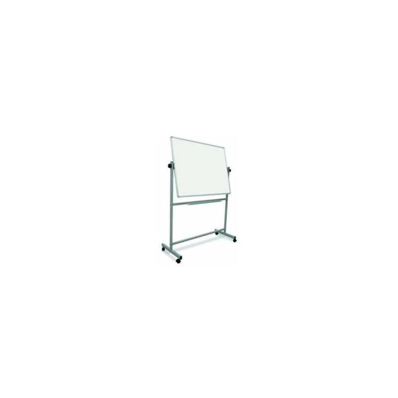 foto del prodotto arda cf90120 lavagna girevole 120x90cm doppia faccia alluminio argento e bianco