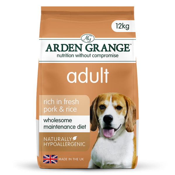 foto del prodotto arden grange hypoallergenic dog adult all breeds maiale e riso 12 kg 1 ordine scegli lo sconto bzr5 bzr20 200 punti fedelt 