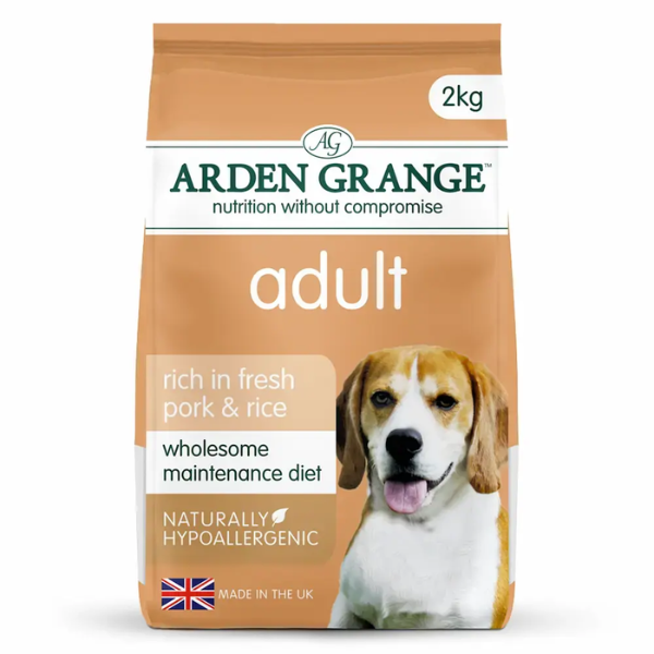 foto del prodotto arden grange hypoallergenic dog adult all breeds maiale e riso 2 kg 1 ordine scegli lo sconto bzr5 bzr20 200 punti fedelt 