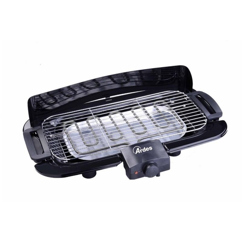 foto del prodotto ardes ar1b02 barbecue bistecchiera nero 2000 w