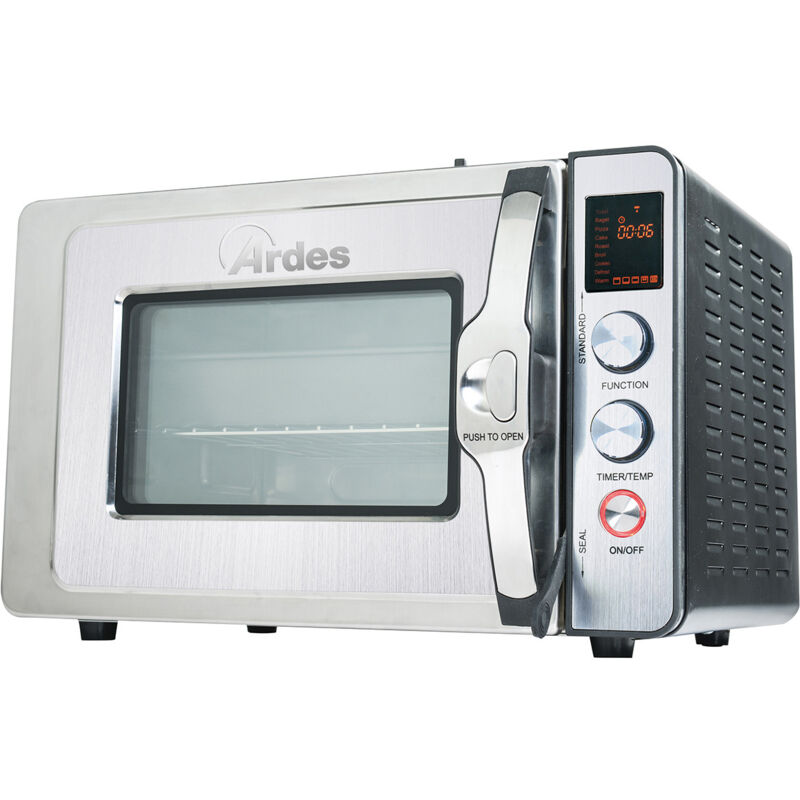 foto del prodotto ardes ar6430pr fornetto con grill 30 l 1500 w acciaio inossidabile