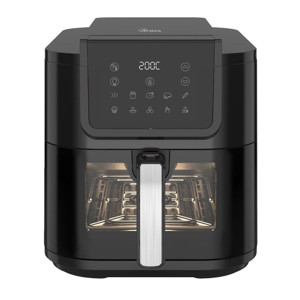 foto del prodotto ardes arfrya08lv friggitrice ad aria 8 l extra profonda potenza 1700 w nero