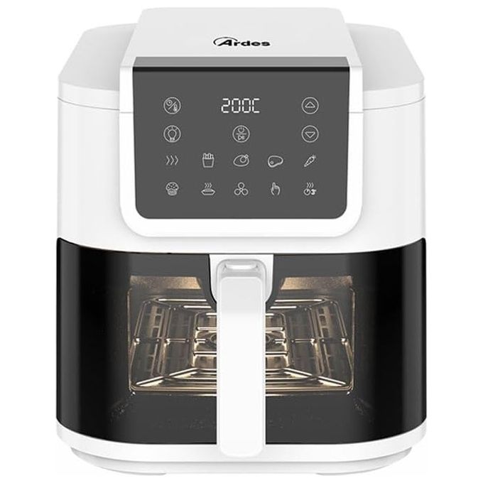 foto del prodotto ardes arfrya08lvw friggitrice ad aria friggisana infinity win w 8 litri bianco