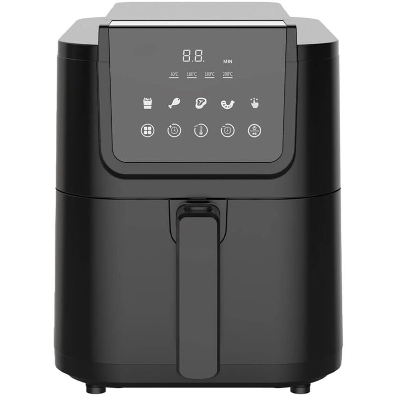 foto del prodotto ardes arfrya10l friggisana infinity 5l friggitrice ad aria nero