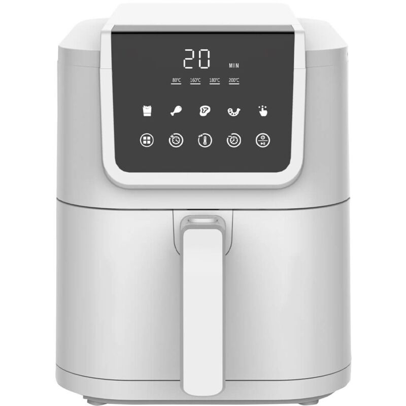 foto del prodotto ardes arfrya10lw friggisana infinity 5l friggitrice ad aria bianco