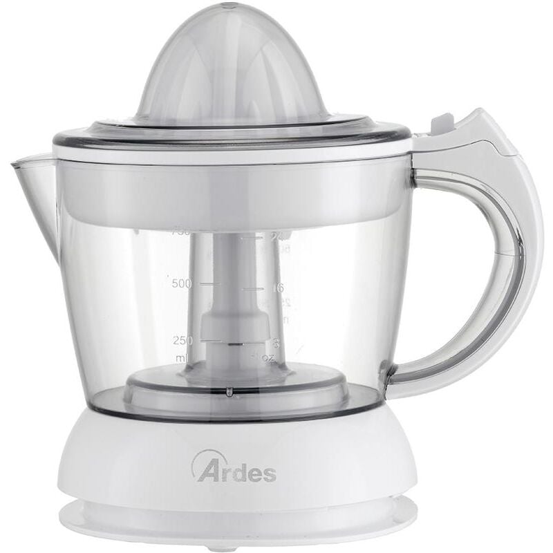 foto del prodotto ardes arspre02 spremiagrumi elettrico 0,75 l 25 w trasparente, bianco