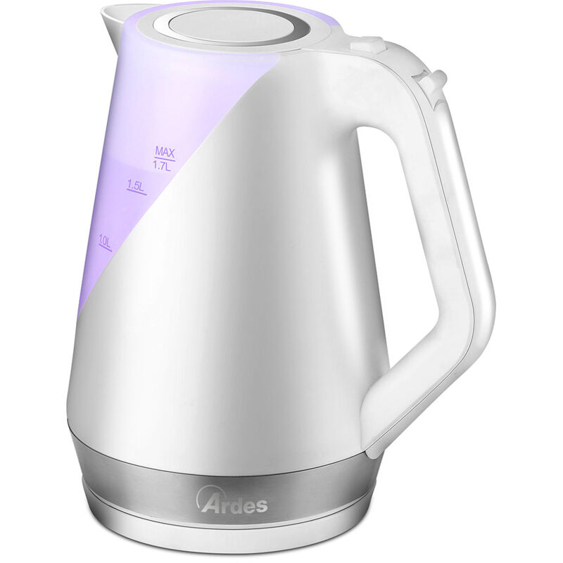 foto del prodotto ardes bollitore elettrico ar1k46 1,7 l bianco automatico removibile