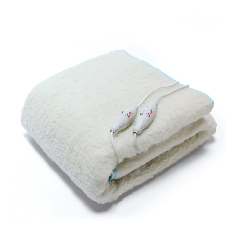 foto del prodotto ardes fc 0422 coperta cuscino elettrico riscaldaletto elettrico 120 w bianco lana
