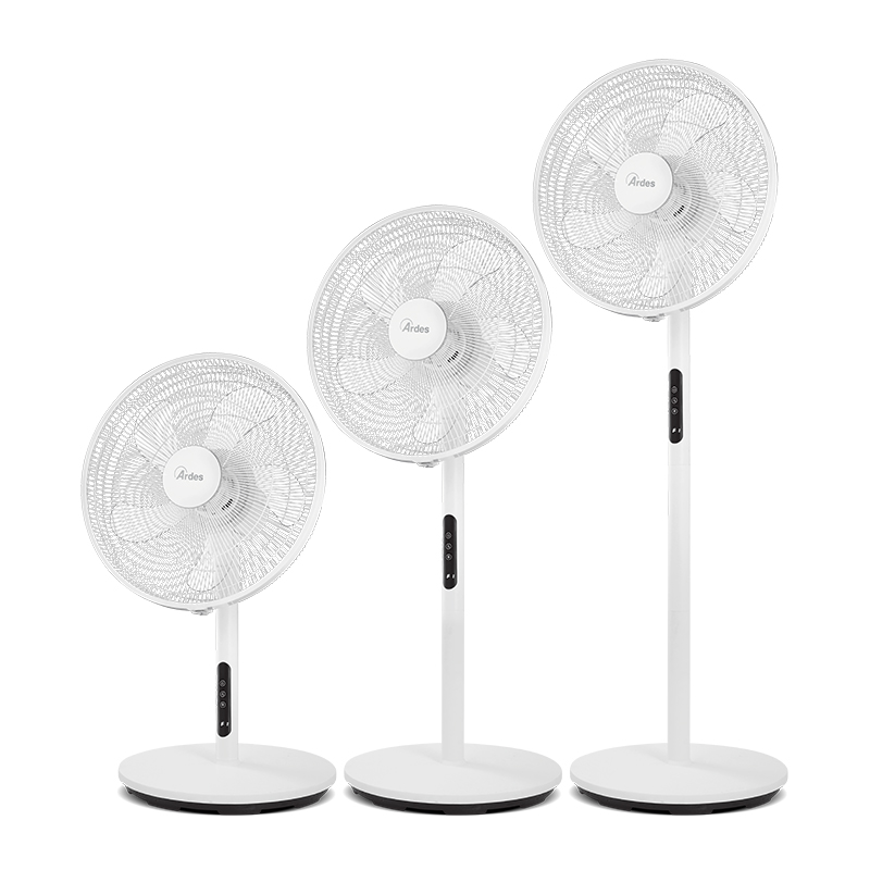 foto del prodotto ardes huracan ar5pr4003 ventilatore multifunzione 3 in 1 a piantana con doppia pala, display led e telecomando