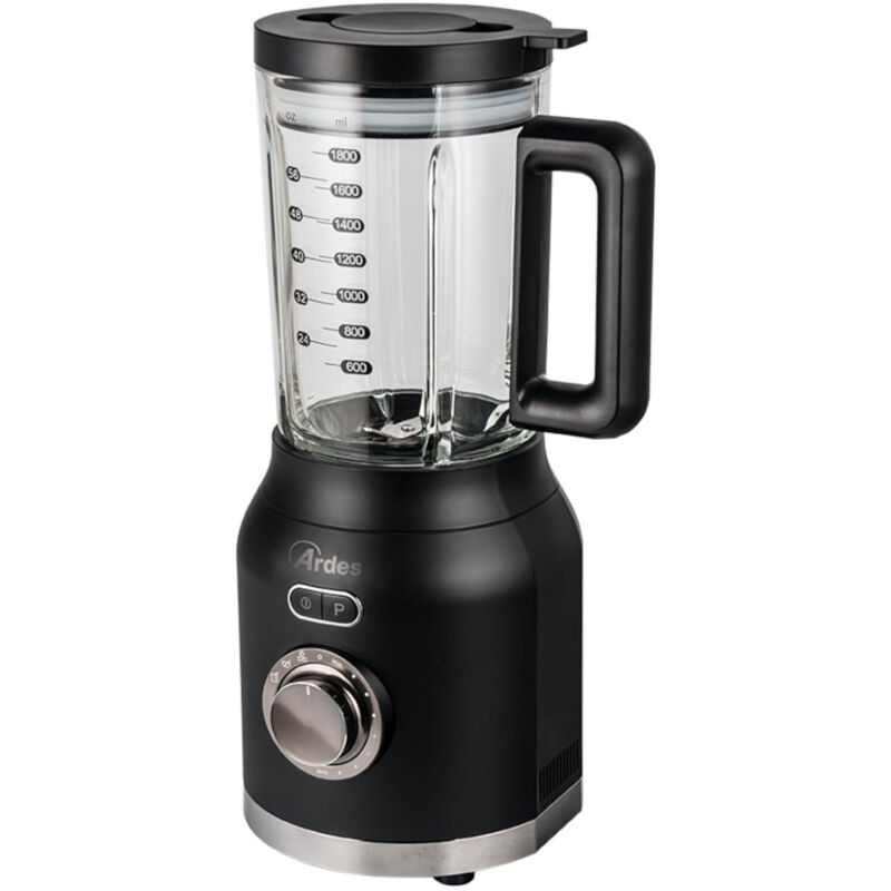 foto del prodotto ardes poseidon arfrul01 frullatore alta velocit 1200w con bicchiere in vetro 1,8l