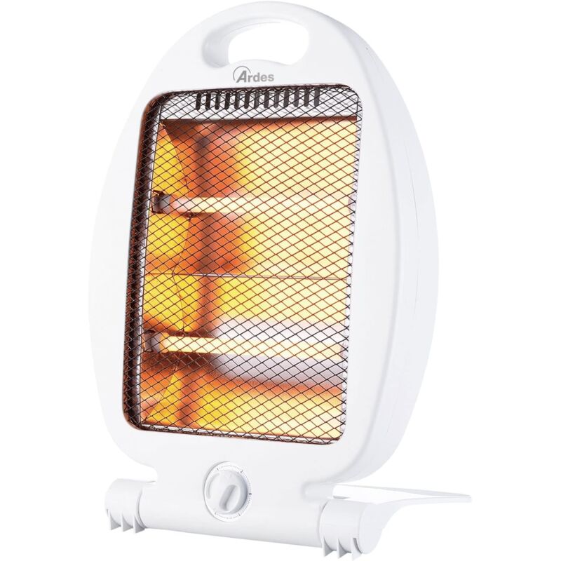 foto del prodotto ardes stufa al quarzo compatta ripiegabile 2 livelli di potenza 800w flexo mini