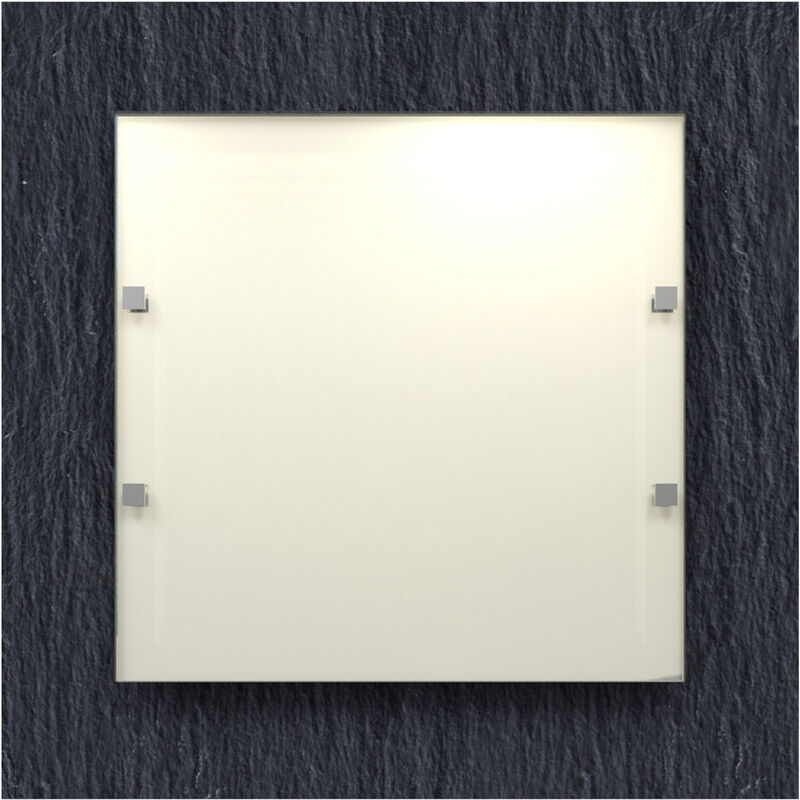 foto del prodotto ardesia plafoniera, 4xe27, max 42w, pietra ardesia, vetro, 50x50cm lumicom