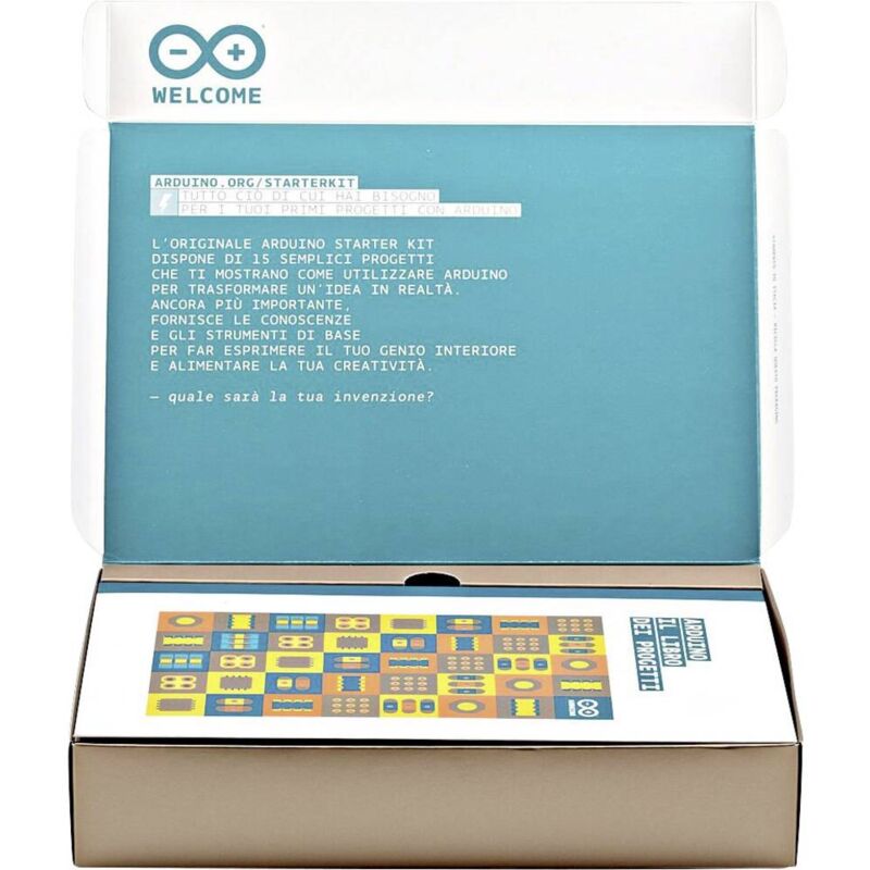 foto del prodotto arduino k010007 kit starter kit italian education atmega328