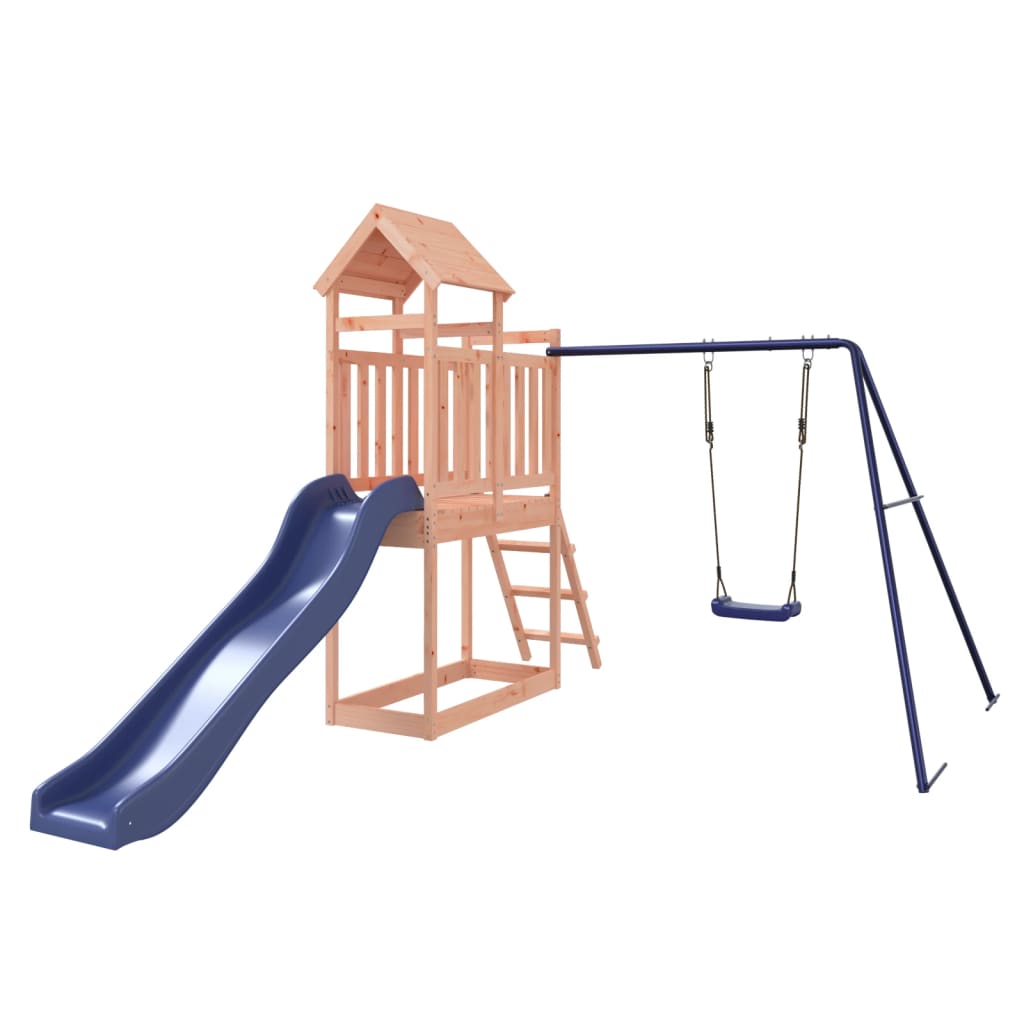 foto del prodotto area giochi da esterno 242 x 379 x 214 cm legno massello di abete douglas 02 0004980