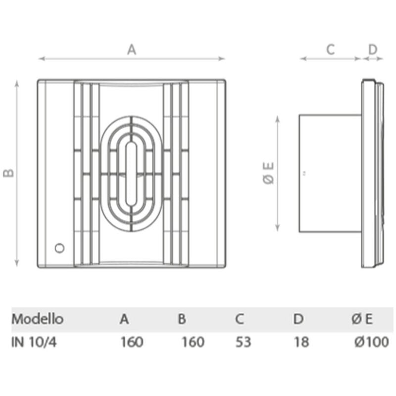 foto del prodotto areatore in 10 4 mm 100 w.13 ow 501 9 o.erre