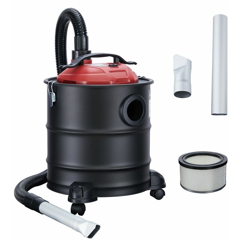 foto del prodotto arebos 2 in1 20 l aspirapolvere cenere aspirapolvere per camino incl.filtro hepa