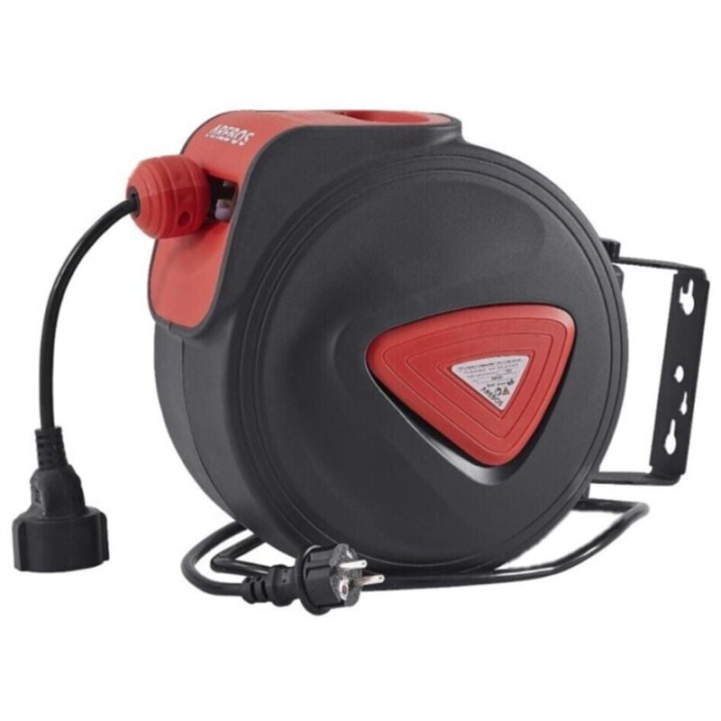 foto del prodotto arebos automatico tamburo per cavi avvolgicavo filo elettrico cavo 10 m