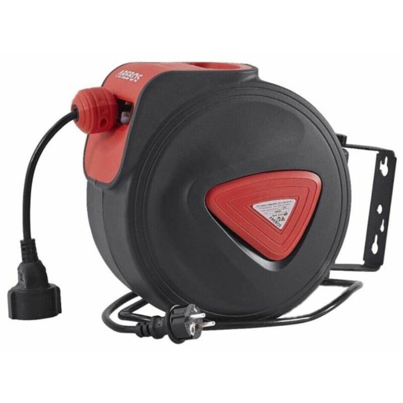 foto del prodotto arebos automatico tamburo per cavi avvolgicavo filo elettrico cavo 20 m