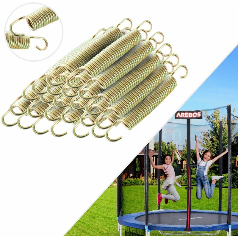 foto del prodotto arebos molle del trampolino molle di tensione molle in acciaio molle di ricambio