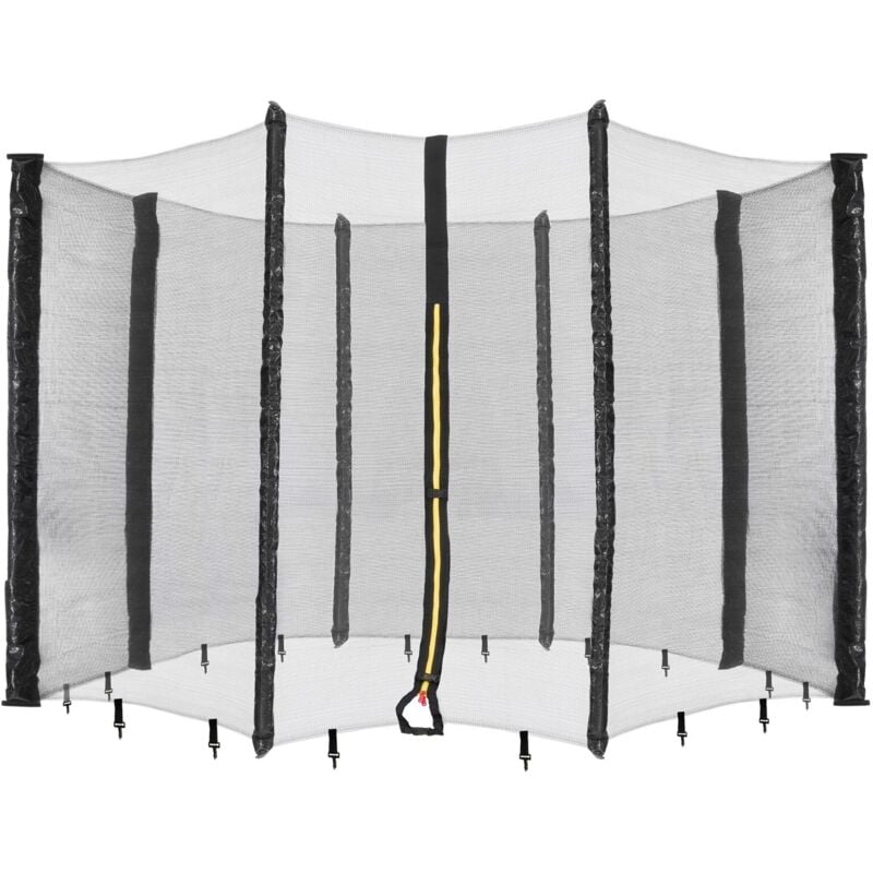 foto del prodotto arebos rete di protezione rete di sicurezza trampolino per 8 pali 305 cm