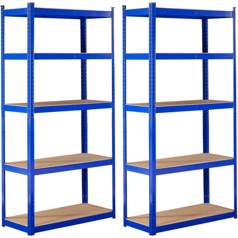 foto del prodotto arebos scaffalature pesanti scaffalature da officina scaffali da ufficio mdf